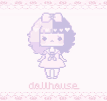 dollhouse cute ribbon doll