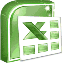 microsoft excel sparkle glitter icon