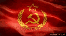 Communist Flag Nd U GIF - Communist Flag Nd U GIFs