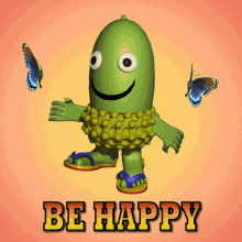 be happy happy happy dance 3d gifs artist cheer up