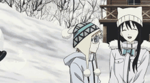 Noragami Snow GIF - Noragami Snow GIFs