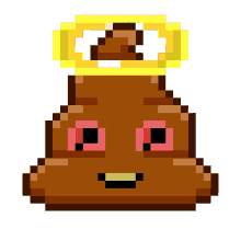 funny shit pixel pixel art poop