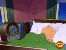 Porky Pig Wake Up GIF - Porky Pig Wake Up Looney Tunes GIFs