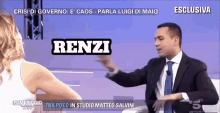 Pomeriggio 5 Pomeriggio Cinque Luigi Di Maio Barbara D'Urso Matteo Salvini Renzi Berlusconi GIF - Politica Italiana Italian Politics Italian Tv Show GIFs