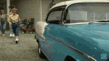 1950s Girls Road Trip GIF - 1950s Girls Road Trip Get In The Car GIFs