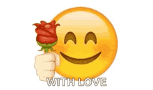 rose emoji sparkle flowers