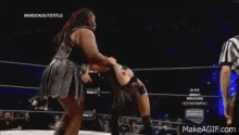 awesome kong wrestling fight punch