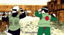 Janken Kakashi Hatake GIF - Janken Kakashi Hatake Might Guy GIFs
