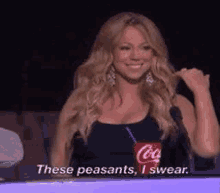 Peasants Mariah Carey GIF - Peasants Mariah Carey GIFs