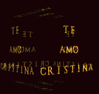 Te Amo Cristina GIF - Te Amo Cristina GIFs