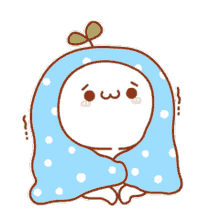 mochi cute shivering cold