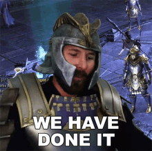 We Have Done It Tonyactsout GIF - We Have Done It Tonyactsout Were Done GIFs