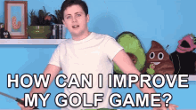 How Can I Improve My Golf Game Wondering GIF - How Can I Improve My Golf Game Wondering Curious GIFs