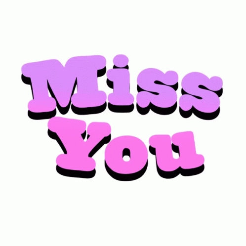 Miss You Sticker - Miss You - Discover & Share GIFs