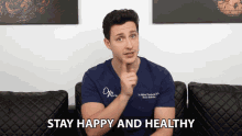 Stay Happy And Healthy Mikhail Varshavski GIF - Stay Happy And Healthy Mikhail Varshavski Doctor Mike GIFs