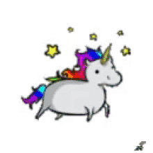 Unicorn Rainbow GIF - Unicorn Rainbow GIFs