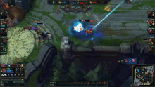 league of legends attack video game