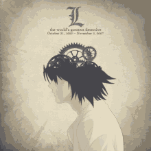 Death Note Death Note L GIF - Death Note Death Note L Worlds Greatest Detective GIFs