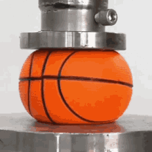 Hydraulic Press Ball GIF - Hydraulic Press Ball Flat GIFs