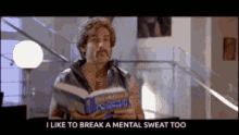 Mental Sweat Dictionary GIF - Mental Sweat Dictionary Book GIFs
