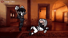 Siege Tales Russian Badger GIF - Siege Tales Russian Badger Floor Is Made Out Of Floor GIFs