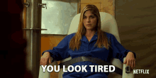 You Look Tired You Need To Rest GIF - You Look Tired You Need To Rest Tied To Chair GIFs