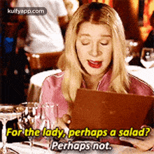 For The Lady, Perhaps A Salad?Perhaps Not..Gif GIF - For The Lady Perhaps A Salad?Perhaps Not. Person GIFs