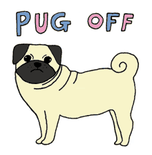 Pug Off Dogs GIF - Pug Off Pug Dogs GIFs