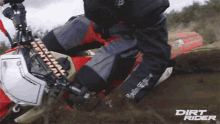close up motocross dirt riding watch shock resistant