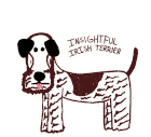Insightful Irish Terrier Veefriends Sticker - Insightful Irish Terrier Veefriends Understanding Stickers