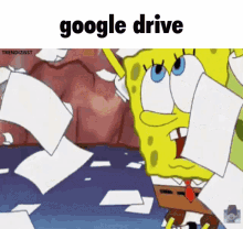 Google Drive Spongebob GIF - Google Drive Google Drive GIFs