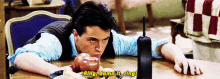 friends chandler bing ring damn it ring phone waiting for phone call