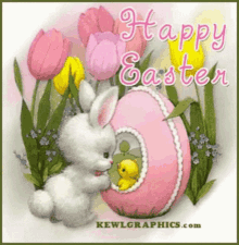 Happy Easter Bunny GIF - Happy Easter Bunny Easter Sunday GIFs
