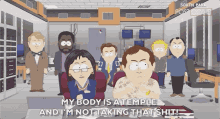 My Body Is A Temple And Im Not Taking That Shit Clyde Donovan GIF - My Body Is A Temple And Im Not Taking That Shit Clyde Donovan Wendy Testaburger GIFs