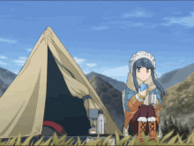 Anime Tent GIF - Anime Tent Yuru Camp GIFs