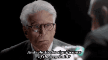 The Good Place Michael GIF - The Good Place Michael Keychain GIFs