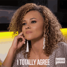 I Totally Agree Ashley Darby GIF - I Totally Agree Ashley Darby Real Housewives Of Potomac GIFs