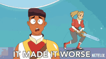 It Made It Worse Its Worse GIF - It Made It Worse Its Worse Bad GIFs