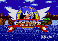 Sonicgame Title GIF - Sonicgame Sonic Title GIFs