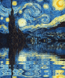 Yıldızlı Gece GIF - Yıldızlı Gece Van Gogh GIFs