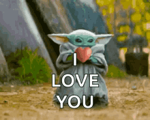 Love Heart GIF - Love Heart Baby Yoda GIFs