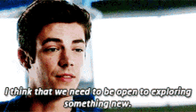 Snow Barry Otp GIF - Snow Barry Otp Open To Something New GIFs