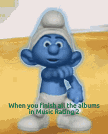 Smurf Music GIF - Smurf Music Smurf Dance GIFs
