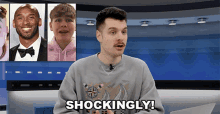 Shockingly Benedict Townsend GIF - Shockingly Benedict Townsend Youtuber News GIFs