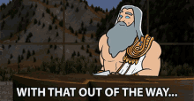 With That Out Of The Way Zeus GIF - With That Out Of The Way Zeus Smite GIFs