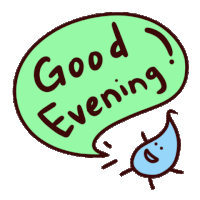 Greetings Good Evening Sticker - Greetings Good Evening I'M Here Stickers