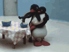 Pingu Noot GIF - Pingu Noot Pingu Feed GIFs