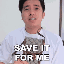 Save It For Me Kimpoy Feliciano GIF - Save It For Me Kimpoy Feliciano Itabi Mo Para Sa Akin GIFs