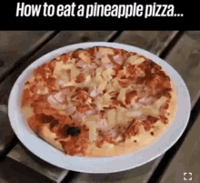 Pineapple Pizza Food GIF - Pineapple Pizza Food Throw GIFs