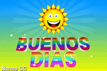 buenos dias good morning sunshine sun greetings